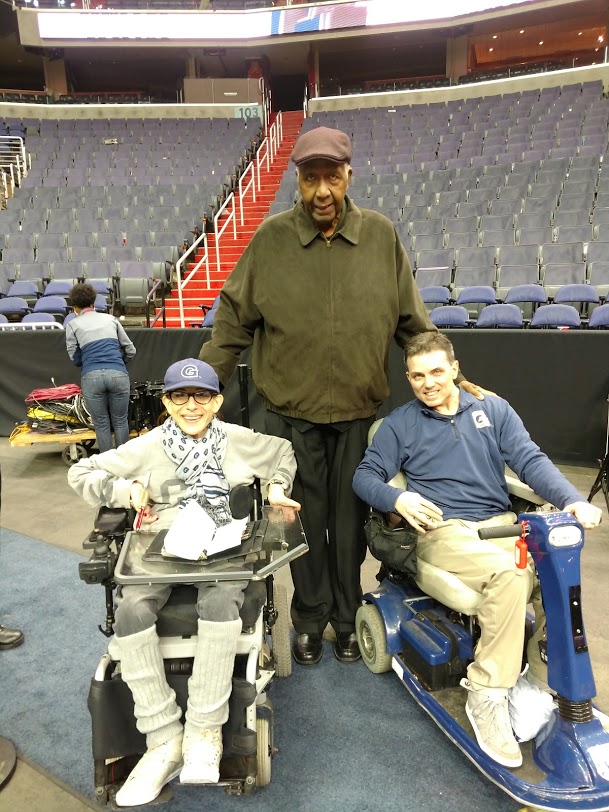 With Big John, former Georgetown head coach, 2018.