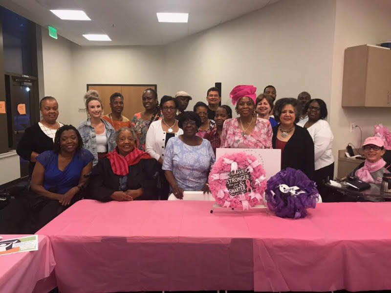Thelma D. Jones Breast Cancer Fund, monthly breast cancer support group meeting with speaker, Dr. Jehan “Gigi” El=Bayoumi, MD, FACP, Breast Cancer Champion, Founding Director, Rodham Institute & Professor of Medicine George Washington School of Medicine and Health Sciences, 6-19.