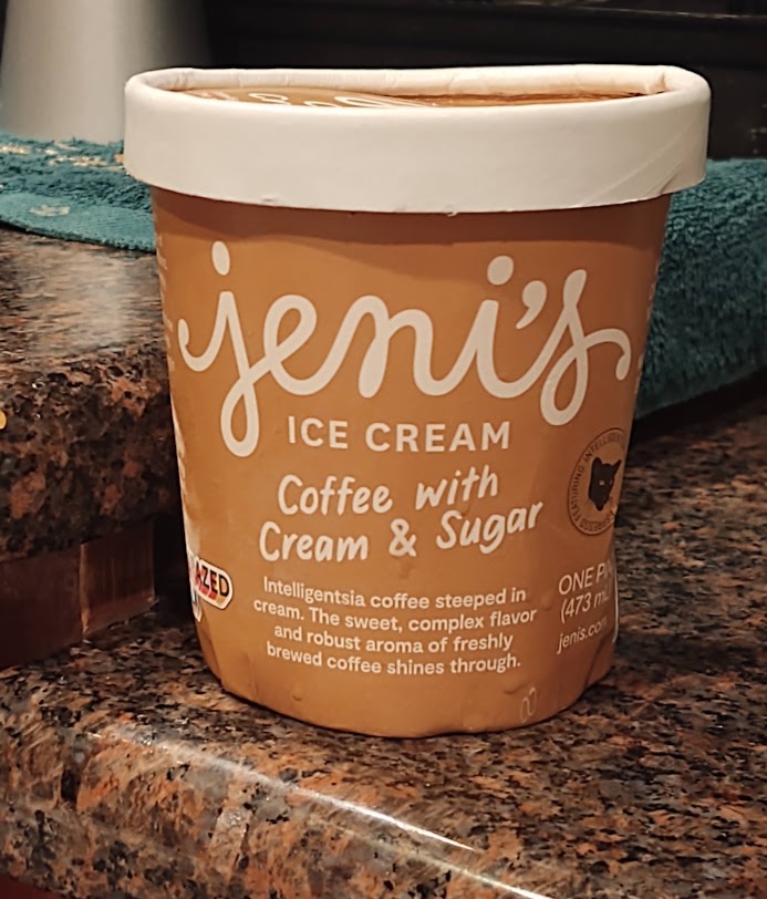 The last pint of jeni's ice cream, a Birthday gift from a friend, 7-22.