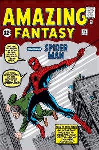 The cover of Amazing Fantasy 15