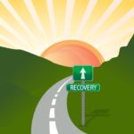 Road to recovery graphic.