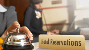 Hotel Reservation Desk```