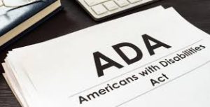 Picture of the ADA law.