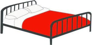 Graphic of a bed.