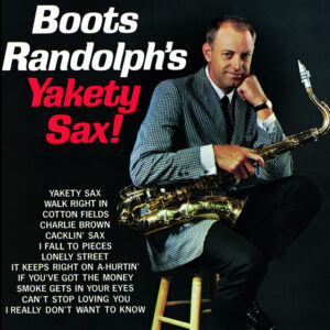 Boots Randolph's Yakety Sax album cover.