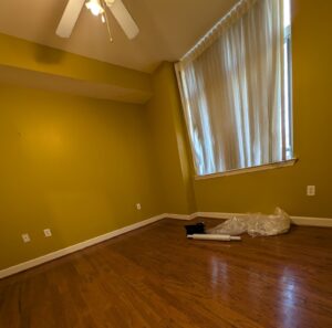 Photo of an small, empty room.